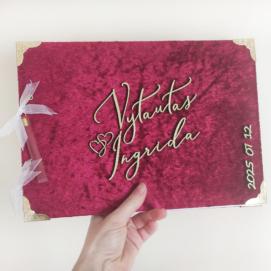 "One Rhythm" Wedding Guest Book